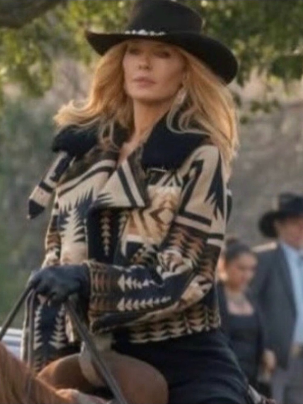 CUSTOM Lindsey Thornburg x Pendleton Harding Archer Cropped Jacket